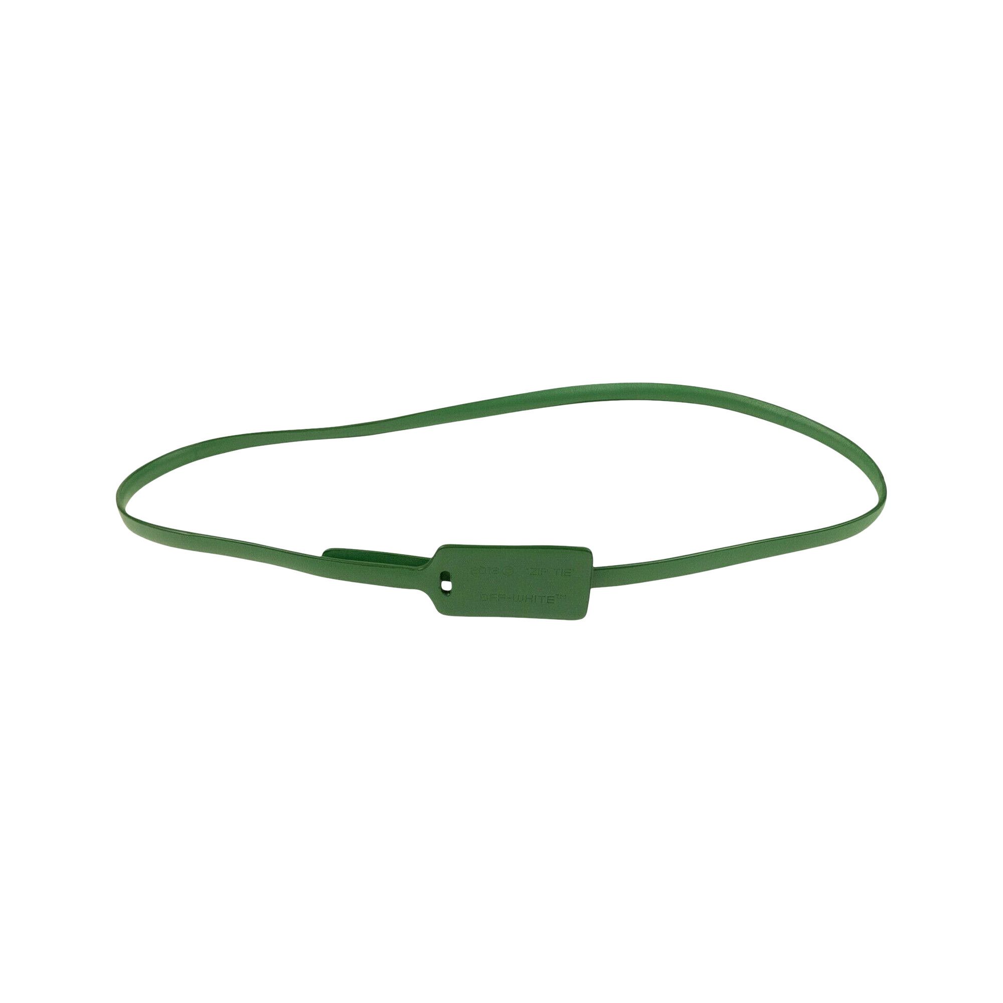 Zip shop tie belt