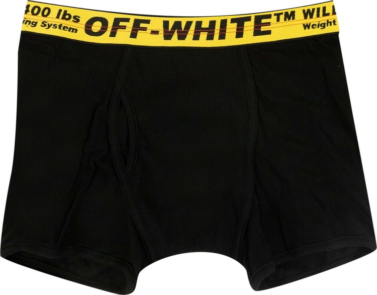 Off-White Logo Boxer Briefs 'Black'