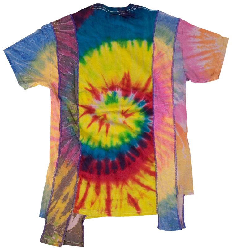 Needles Tie Dye 5 Cuts Short Sleeve T Shirt Multicolor