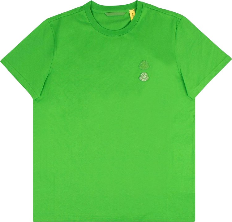 Moncler Genius 1952 Logo Short Sleeve T Shirt Green