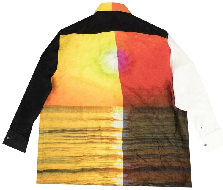 Loewe Sunrise Button Down Shirt Multicolor