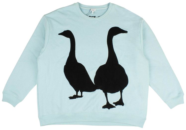 Loewe Goose Sweater Baby Blue