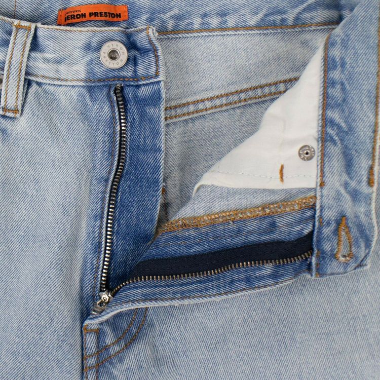 Heron Preston Slim Denim Light Blue