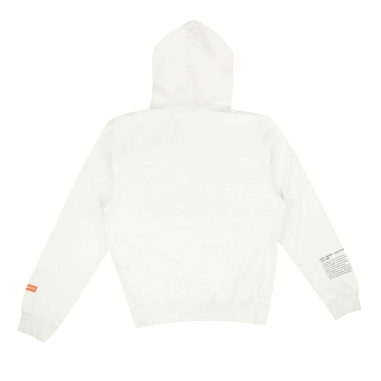 Heron Preston NASA Hoodie Sweatshirt White
