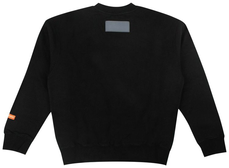 Heron Preston NASA Crewneck Sweatshirt Black