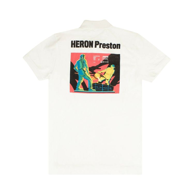 Heron Preston Polo Shirt WhiteMulticolor