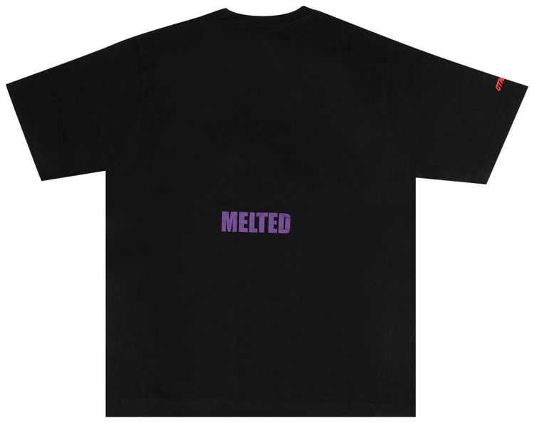 Heron Preston Culture Melted T Shirt Black