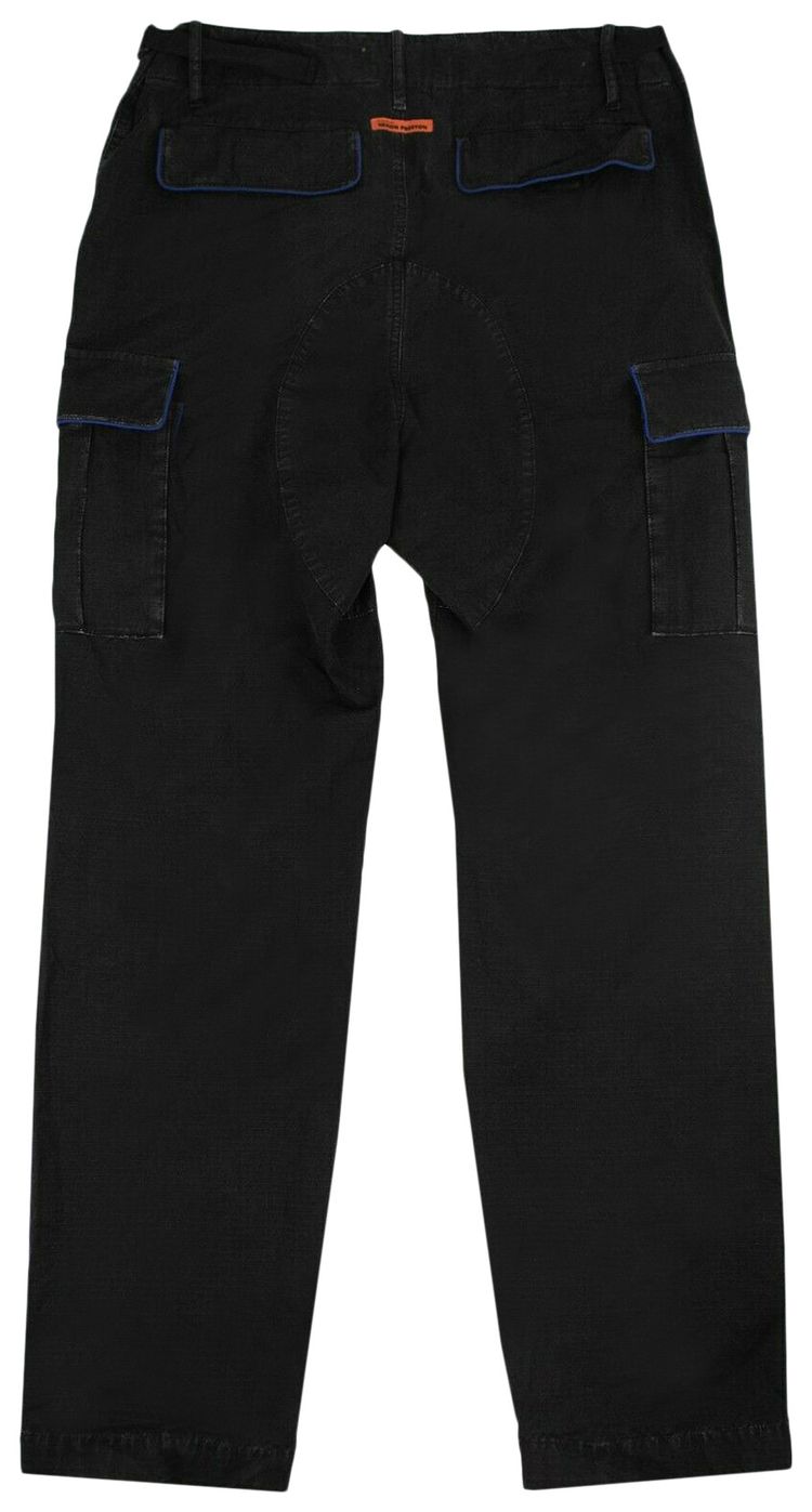 Heron Preston Logo Cargo Pants Black
