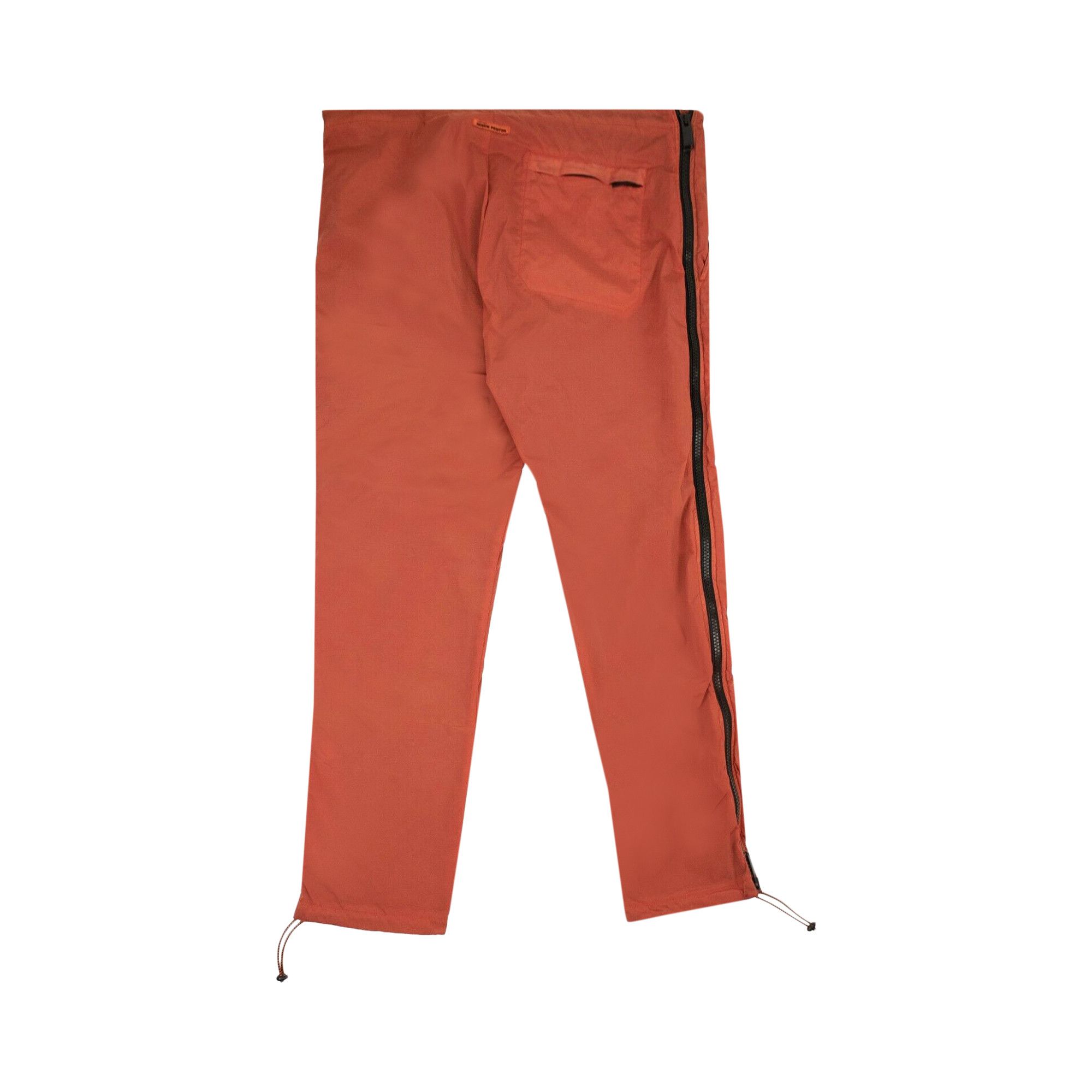Buy Heron Preston Side Zipper Pants 'Orange Buy Heron Preston Side Zipper Pants 'Orange