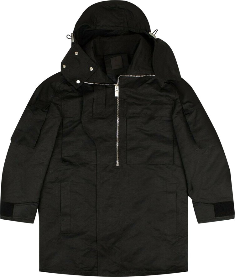 Givenchy Oversized Quilted Ottoman Parka 'Black'