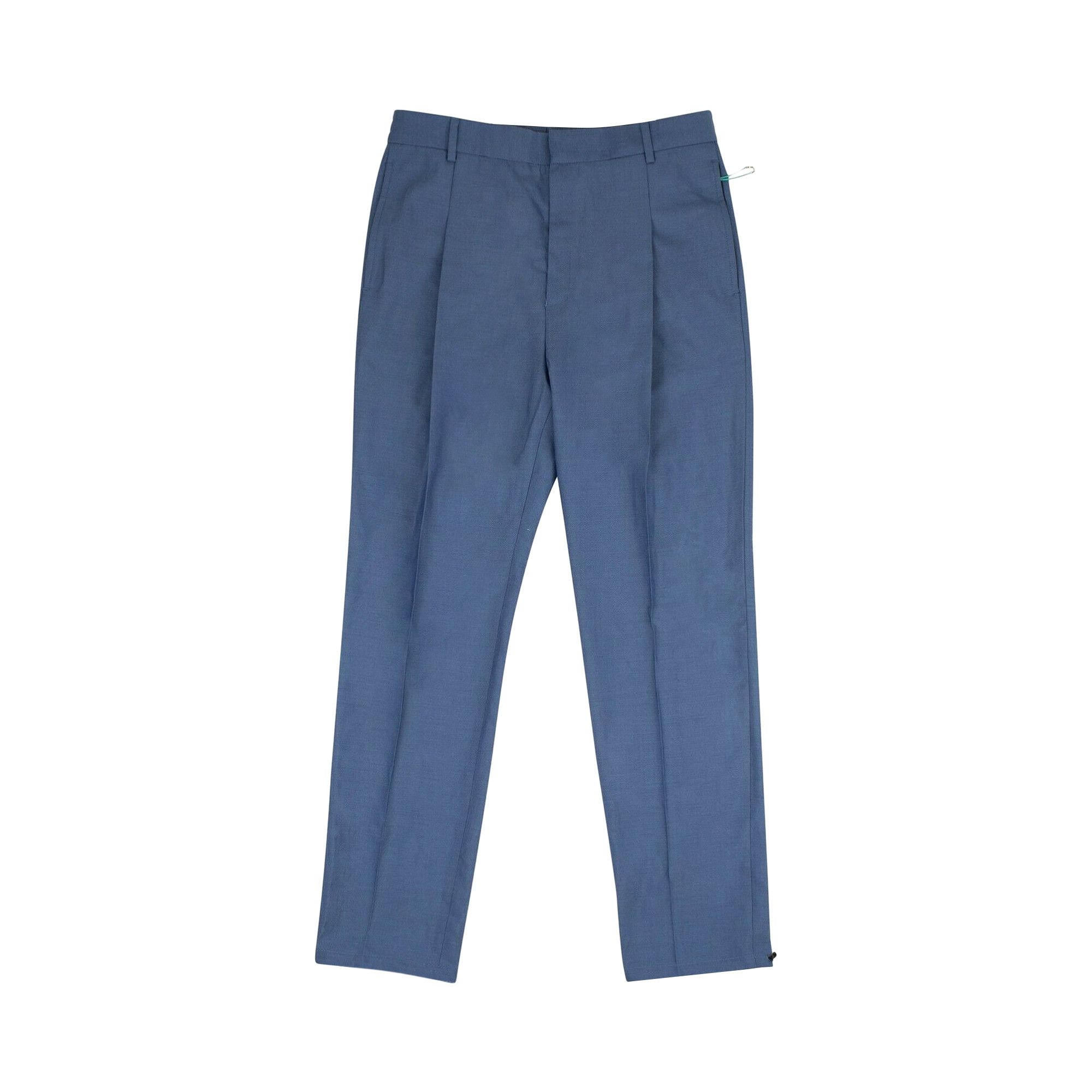パンツ GIVENCHY Woman Pants Blue BW50WG50WD 451 Buy Givenchy Pleated Pants 'Blue' - BM50N3130B 420 | GOAT