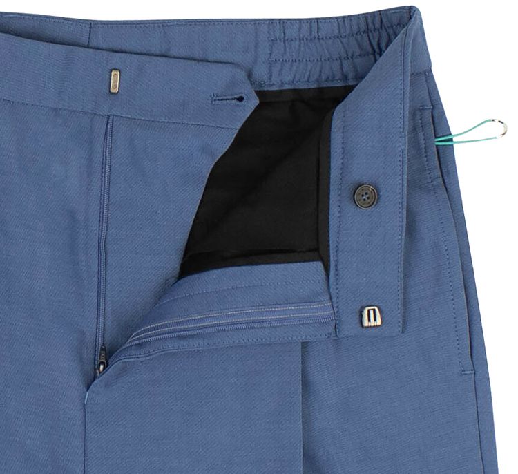 Givenchy Pleated Pants Blue