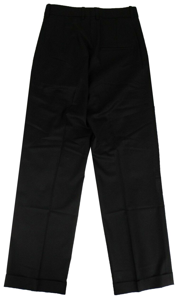 Casablanca Ticket Pocket Pleat Pants Black