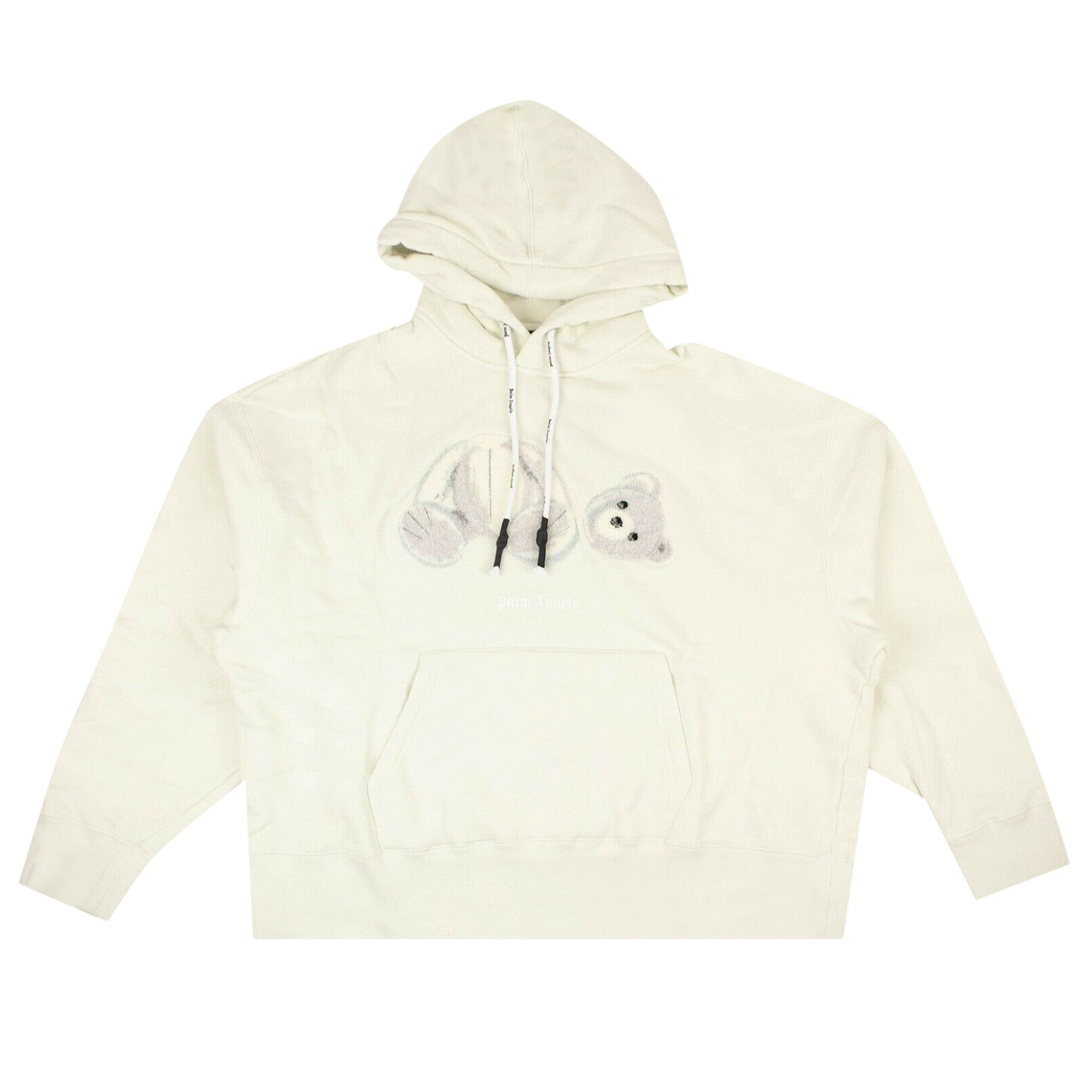 Palm angels kill the bear hoodie white outlet