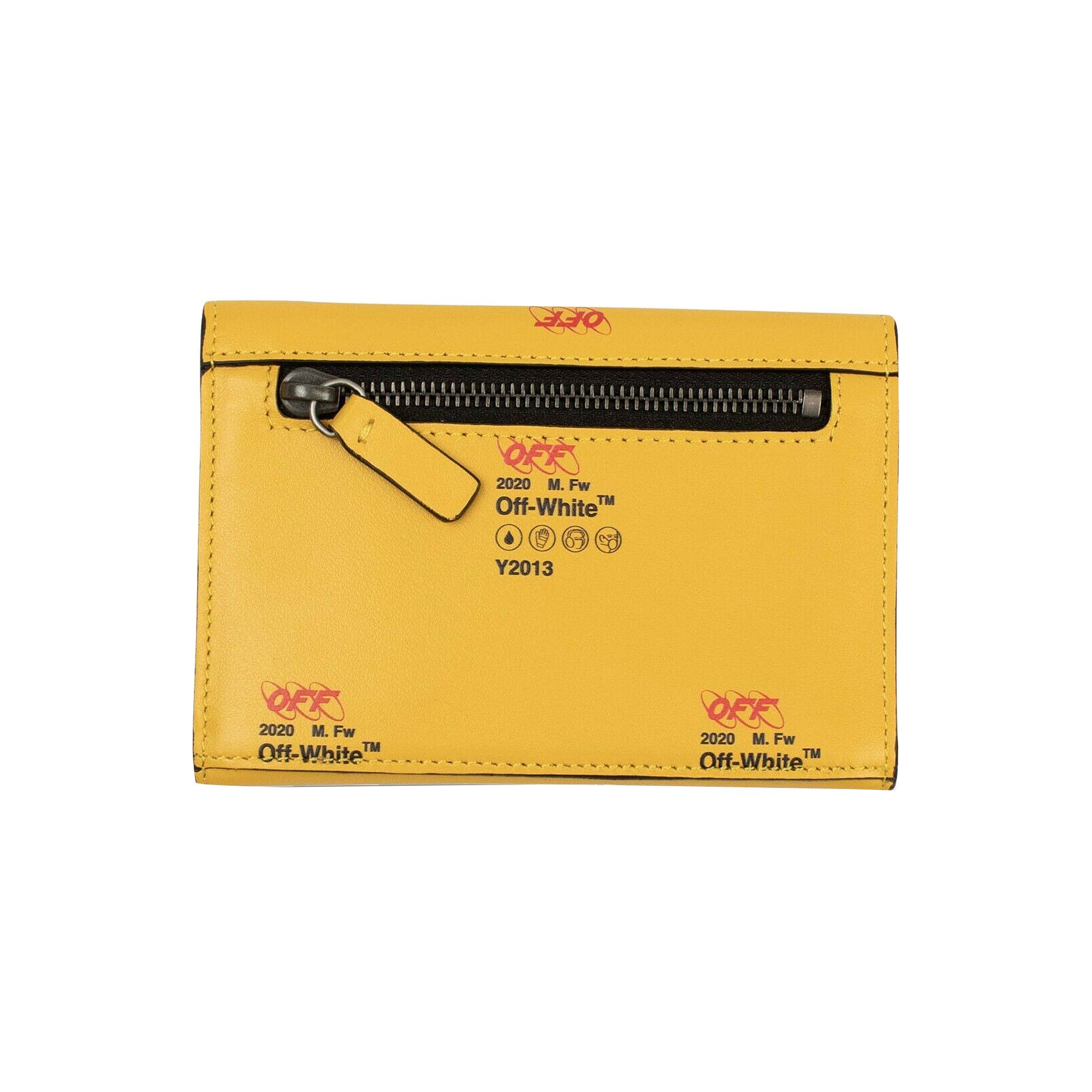 Buy Off-White Industrial Y013 Yen Wallet 'Yellow