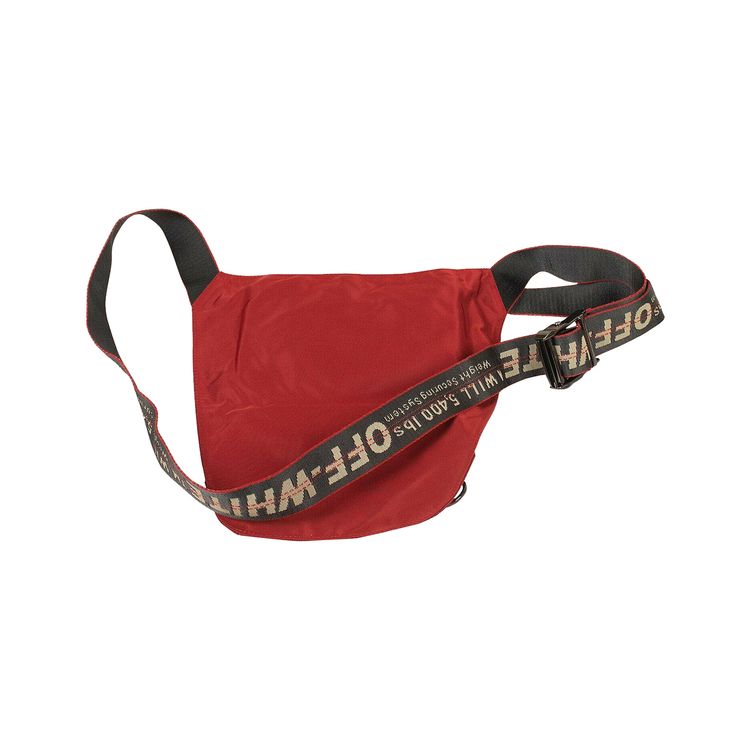 Off White Crossbody Bag Red