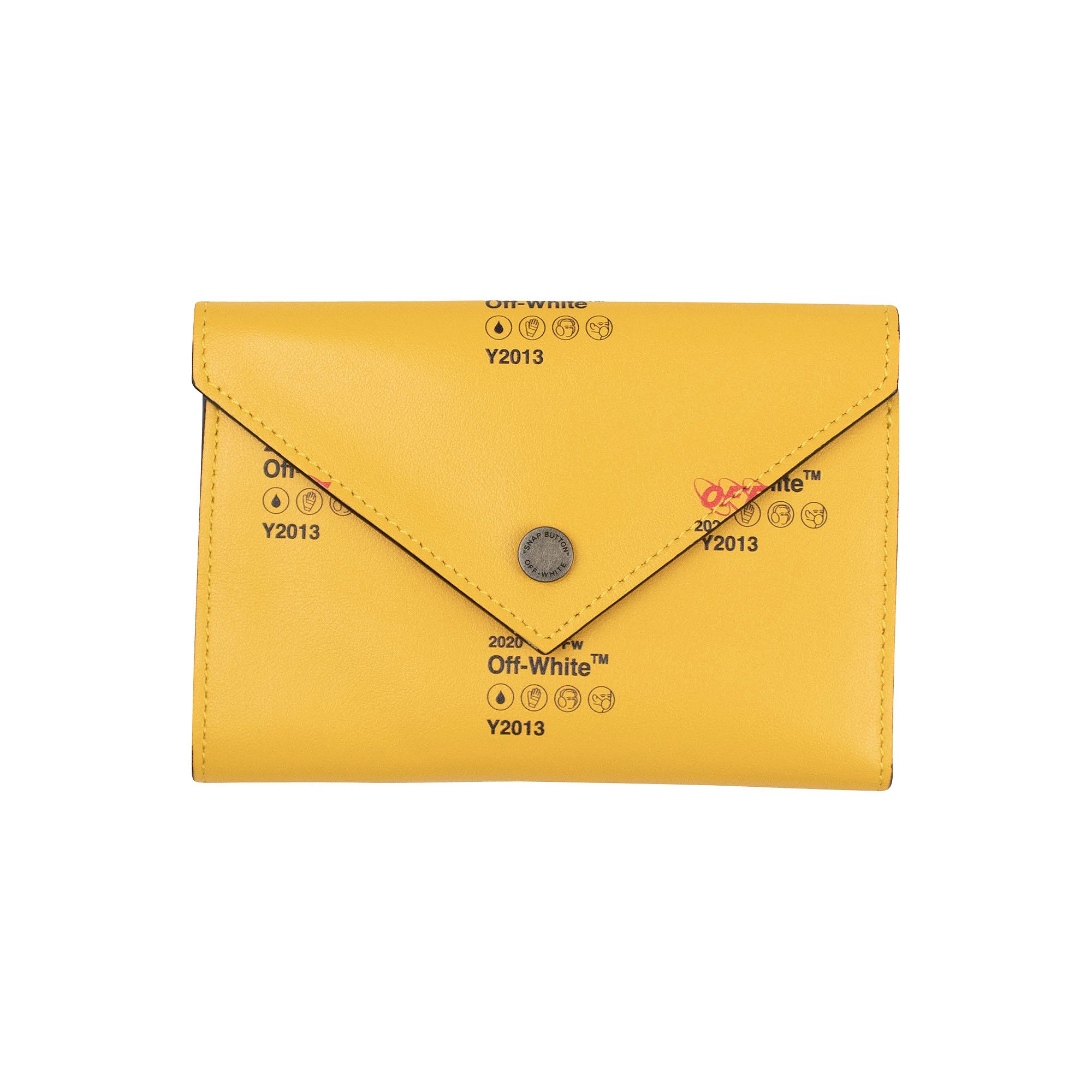 Buy Off-White Industrial Y013 Yen Wallet 'Yellow
