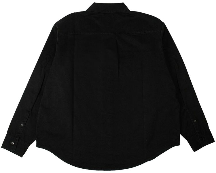 Off White Work Shirt Black  White