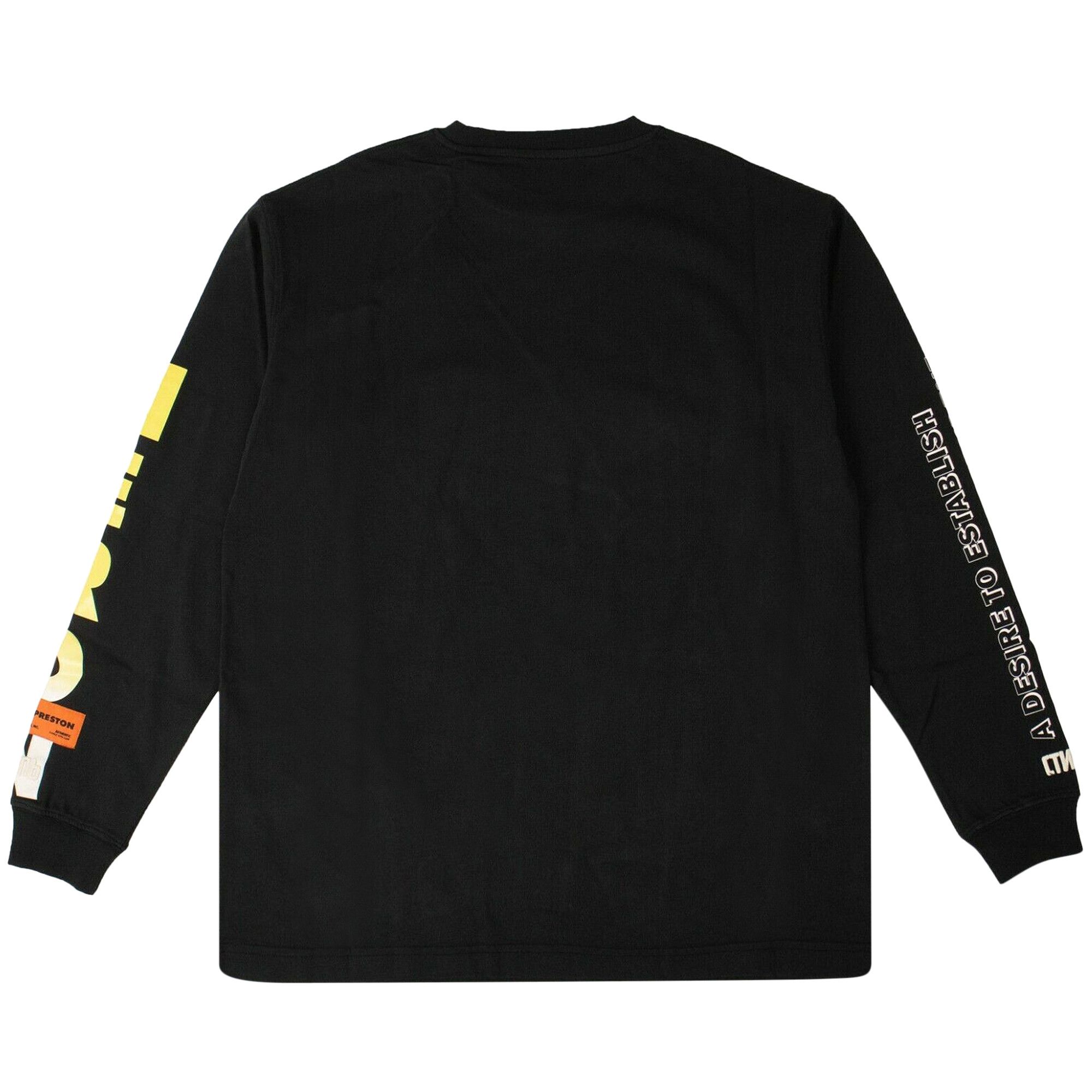 Buy Heron Preston Oversize Skull Long Sleeve T-Shirt 'Off Black
