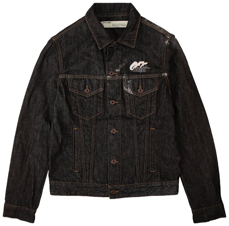 ArrSlim Denim Jacket Black