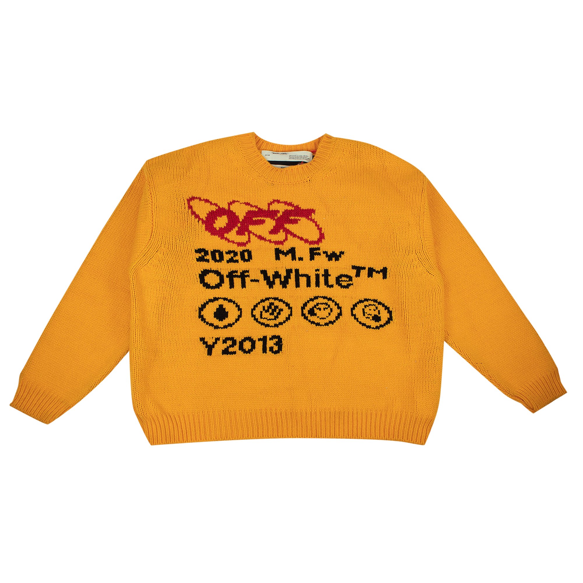 Buy Off-White Industrial Knit Sweater 'Yellow