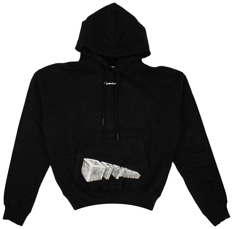 Off White 3D Panther Hooded Sweatshirt Black