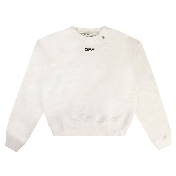 Buy Off-White Wavy Line Crewneck Sweatshirt 