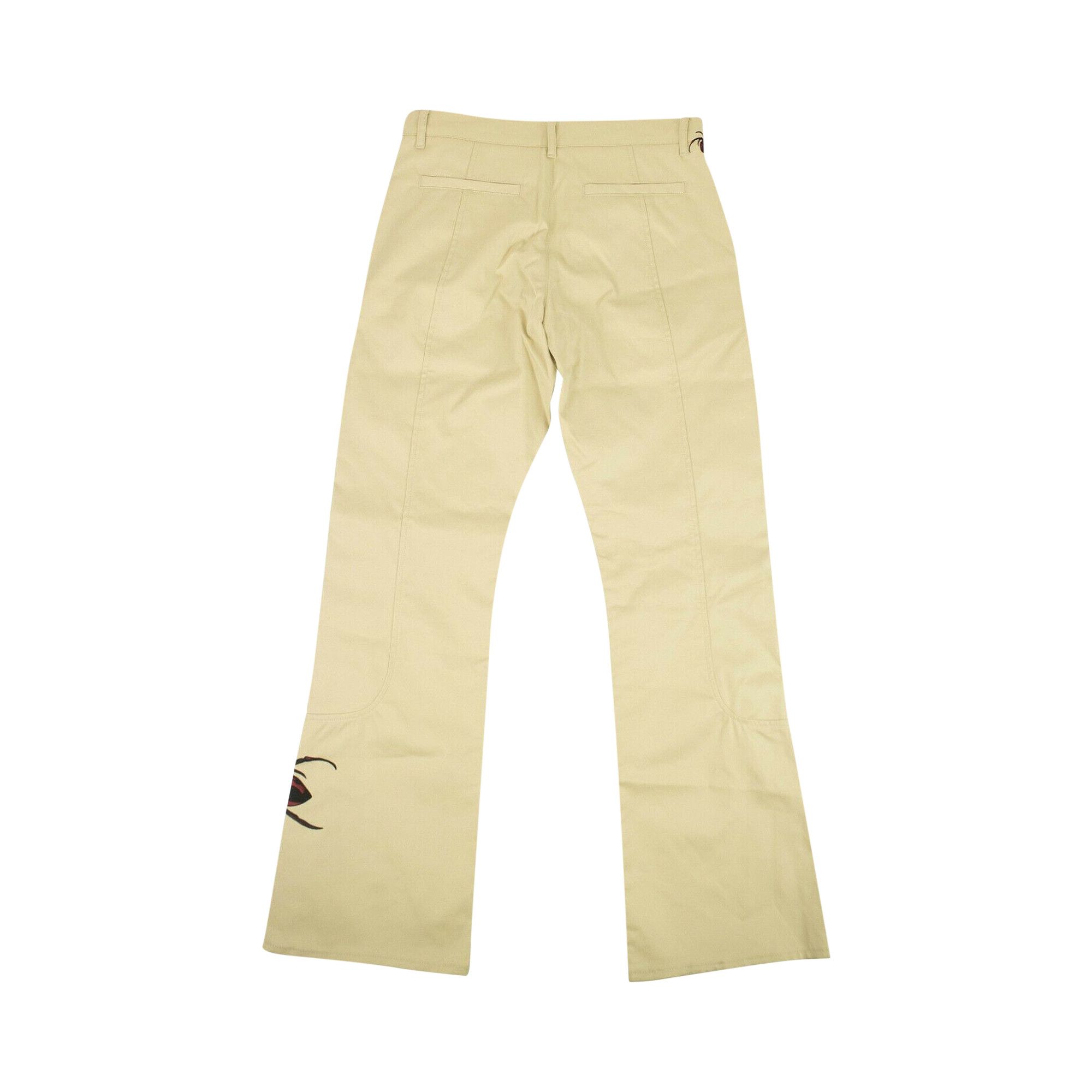 ★Off-White★ Camouflage Logo Patch Pajama Pants Beige OWCA1 Off-White™ Camo Cotton Sweat Pants Release | Hypebeast