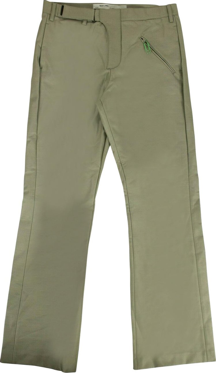 Buy Off-White Contour Tailored Pants 'Green