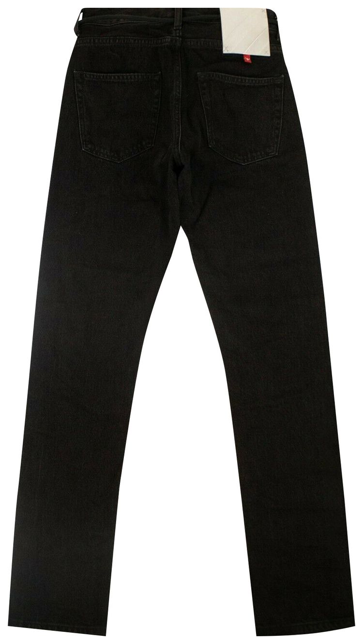 Off White Belted Jeans Black
