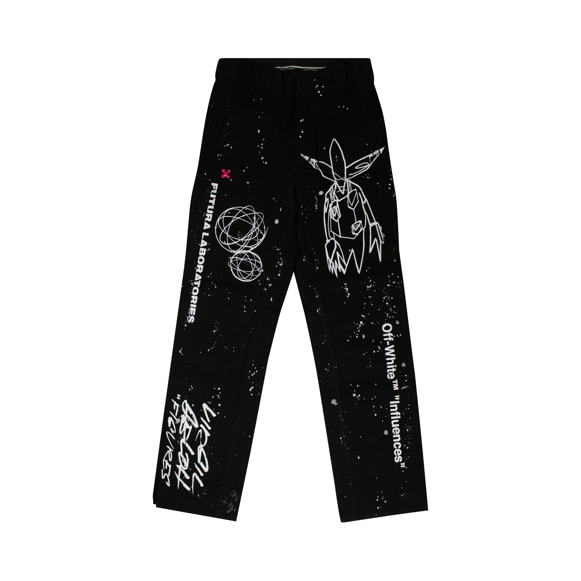 Buy Off-White Futura Alien Jeans 'Black' - OMYA075S20D050501001 | GOAT
