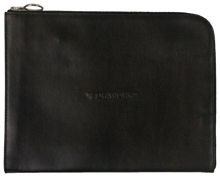 Off White For Work Clutch Black