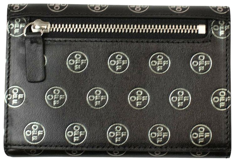 Off White Off Cross Wallet Black