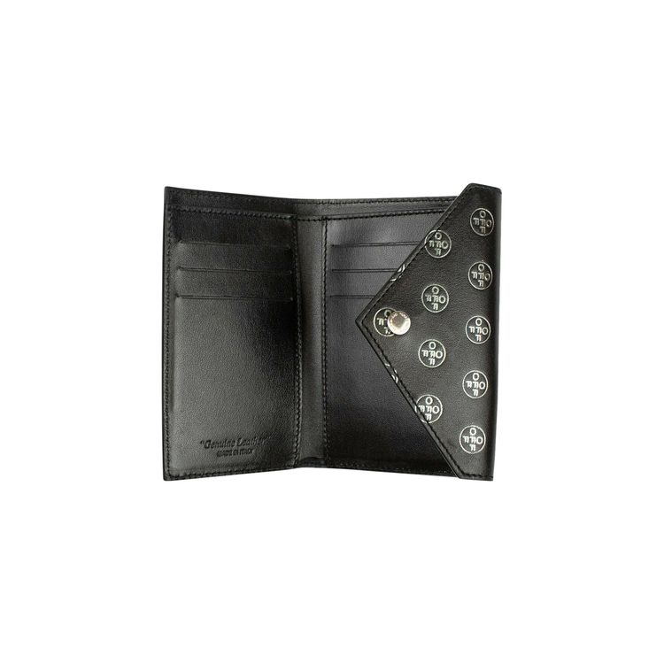Off White Off Cross Wallet Black