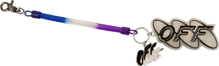 Off-White Bungee Key Ring 'Purple'