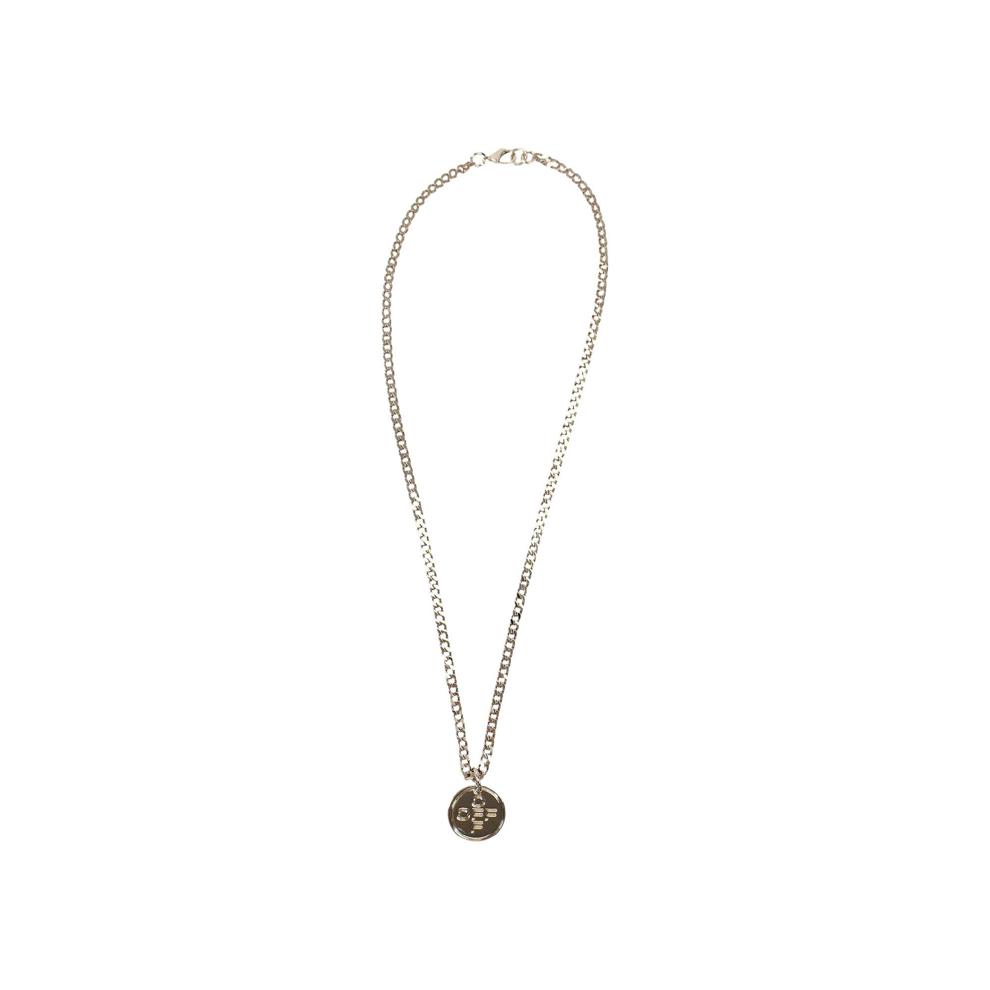 Off white necklace online