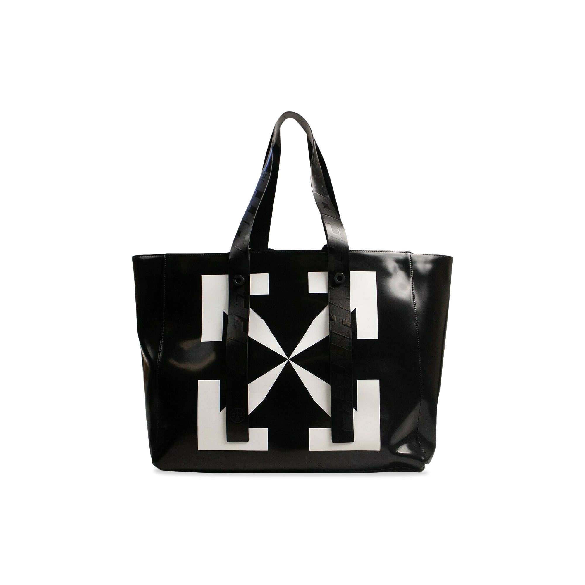 Off white best sale black tote bag