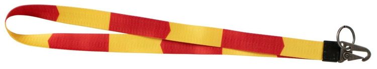 Off White Industrial Key Holder Necklace Red