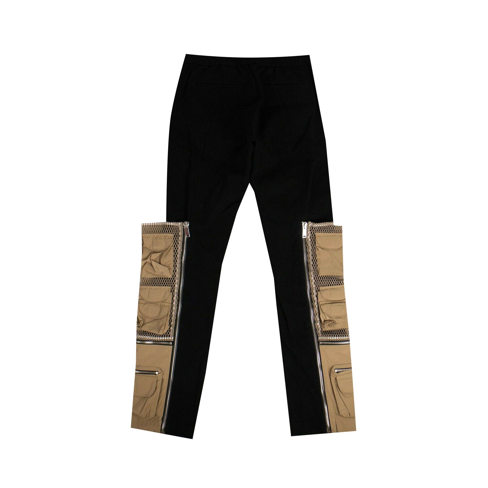 パンツ Palm Angels PWHG021E23 KNI001 1001 Trousers Black PALM ANGELS SOIREE KNIT LOGO PANTS. PALM ANGELS