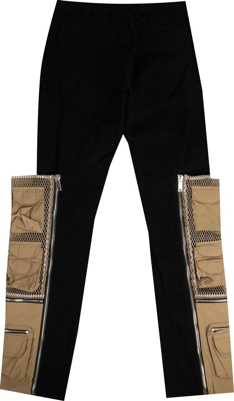 Palm Angels Panels Chino Pants Black