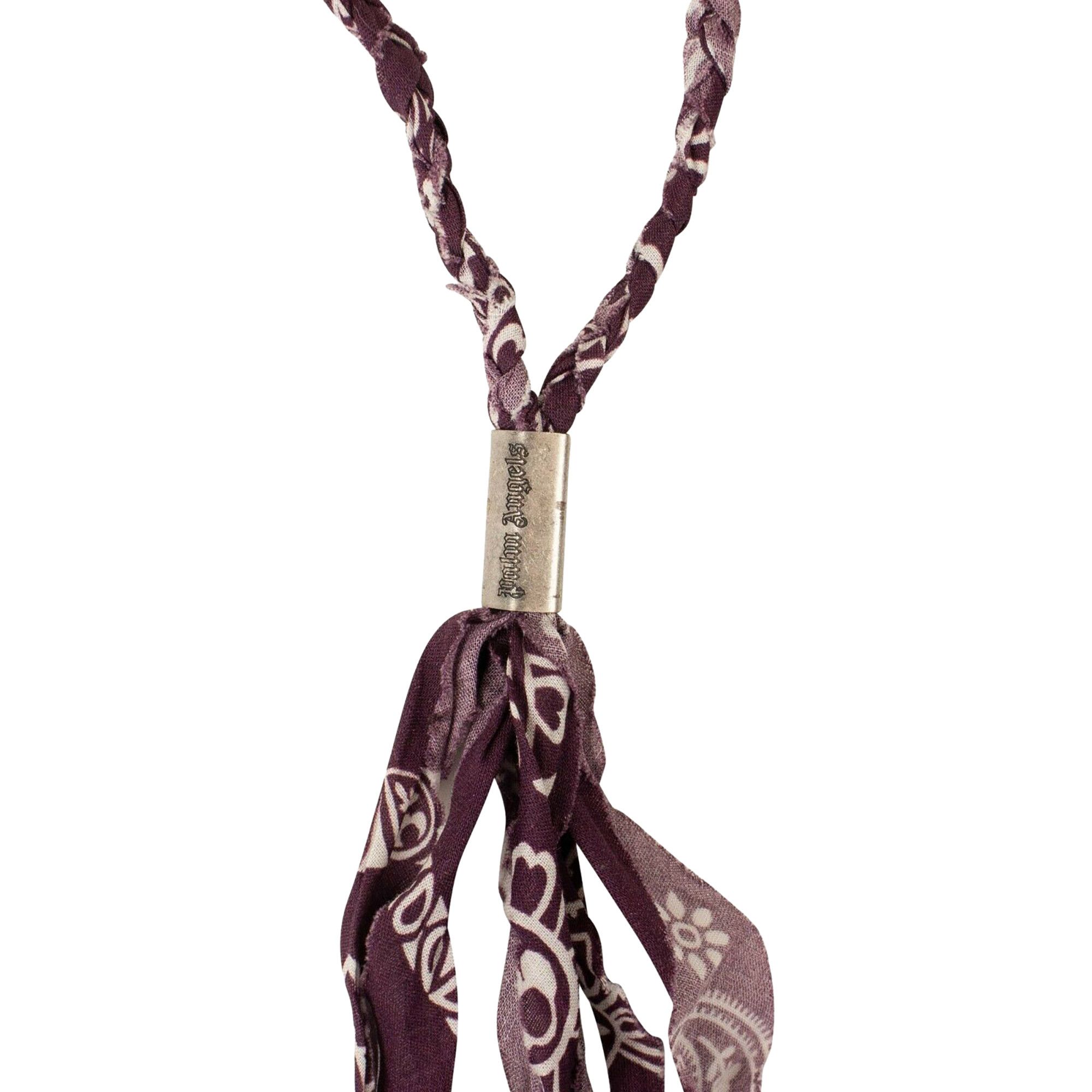 Buy Palm Angels Bandana Necklace 'Purple' - PMMC002E196350063800 | GOAT