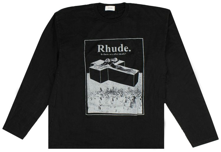 Rhude After Death Short Sleeve T Shirt Black
