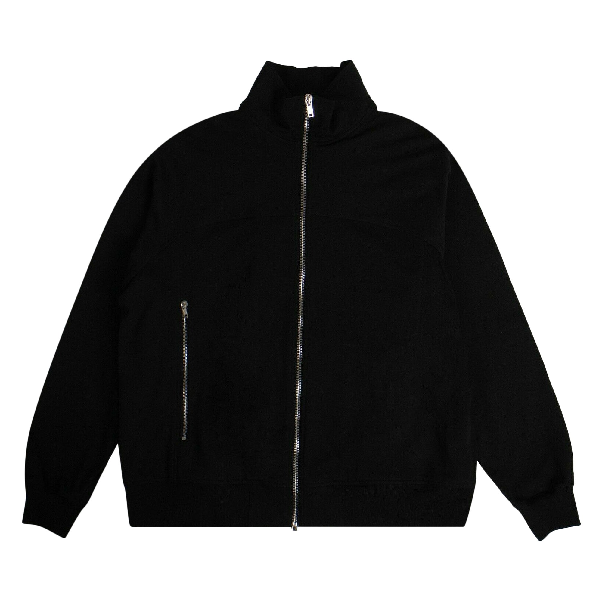 Buy Rick Owens Zip Front Track Jacket 'Black' - RU20S7289 BA 09 | GOAT