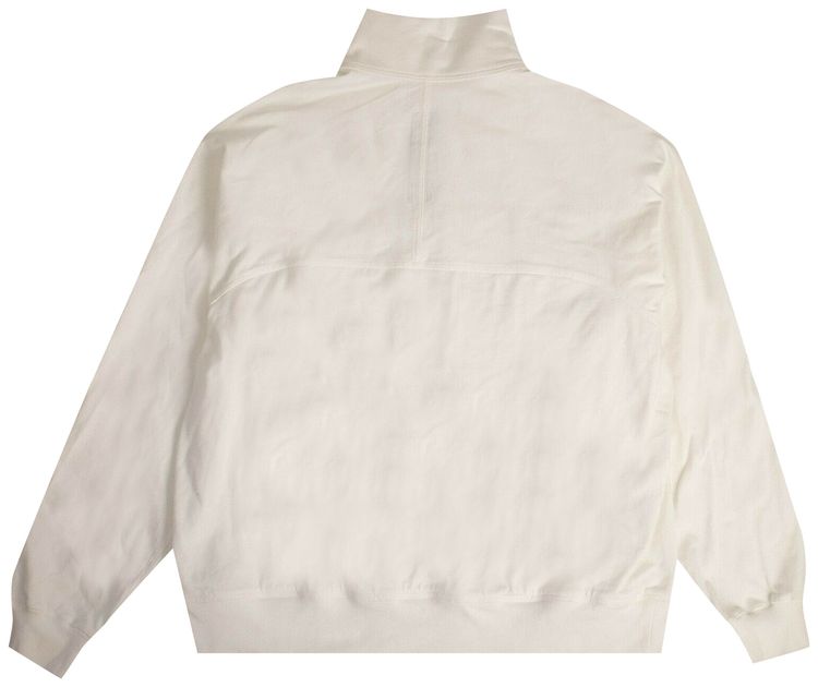 Rick Owens Zip Front Track Jacket White