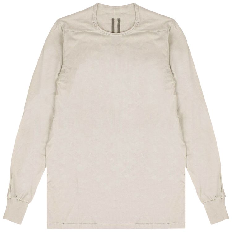 Rick Owens Level Long Sleeve T Shirt Oyster