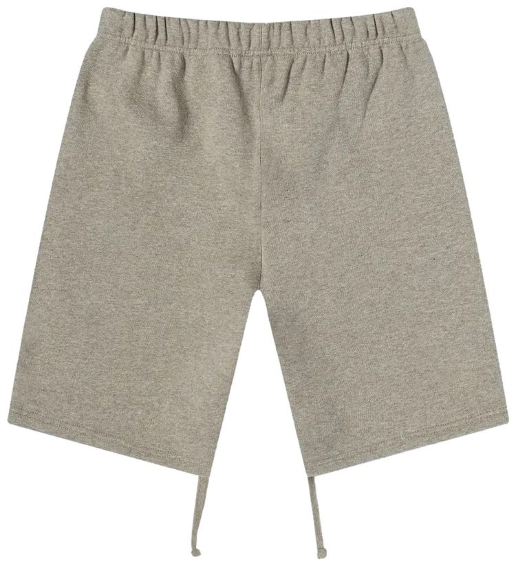 Fear of God Essentials Summer Core Sweat Short Dark Heather Oatmeal
