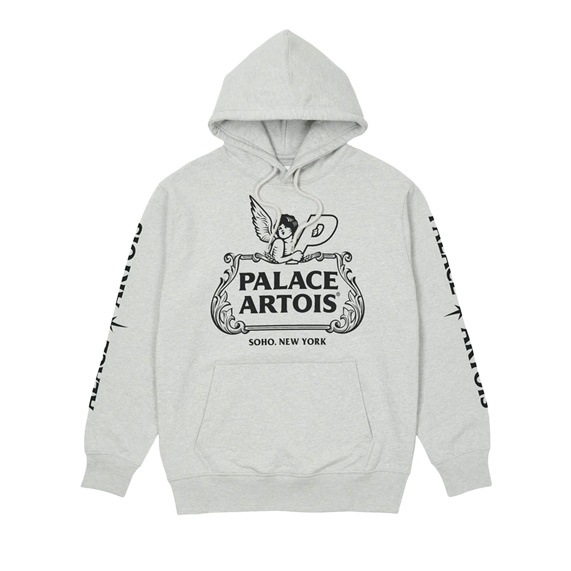 Buy Palace Stella Artois Chalice Hood 'Grey Marl Buy Palace Stella Artois Chalice Hood 'Grey Marl