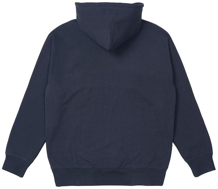 Palace Drop Shoulder Applique Hood Navy