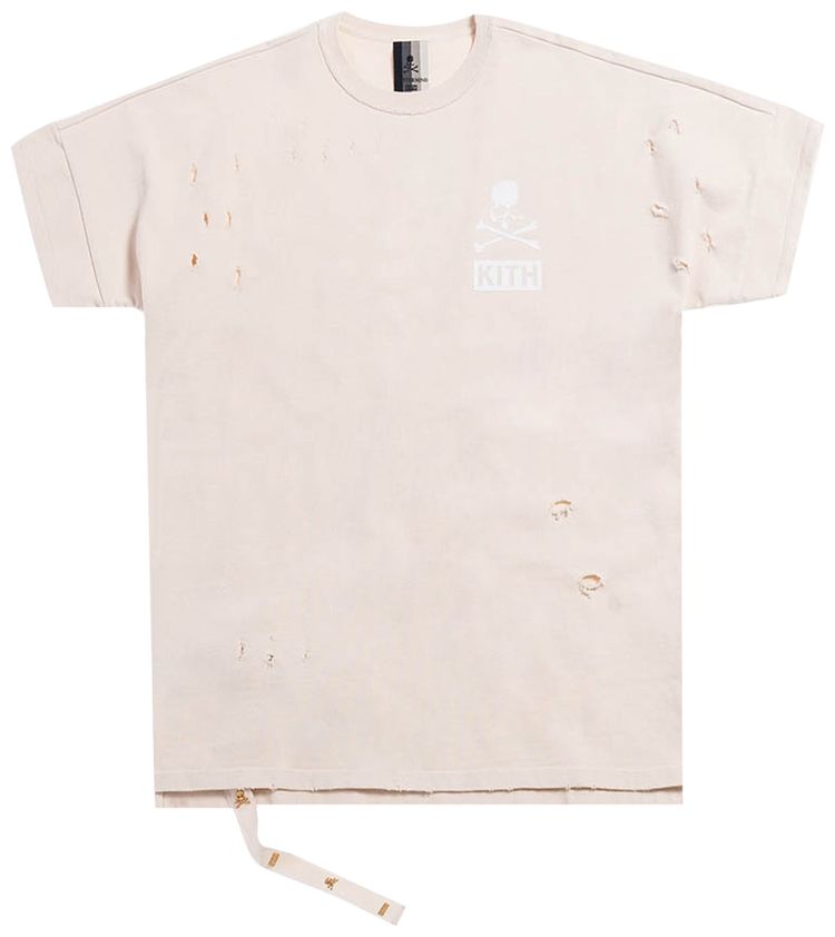 Kith For Mastermind Reverse Short Sleeve Tee Turtle Dove