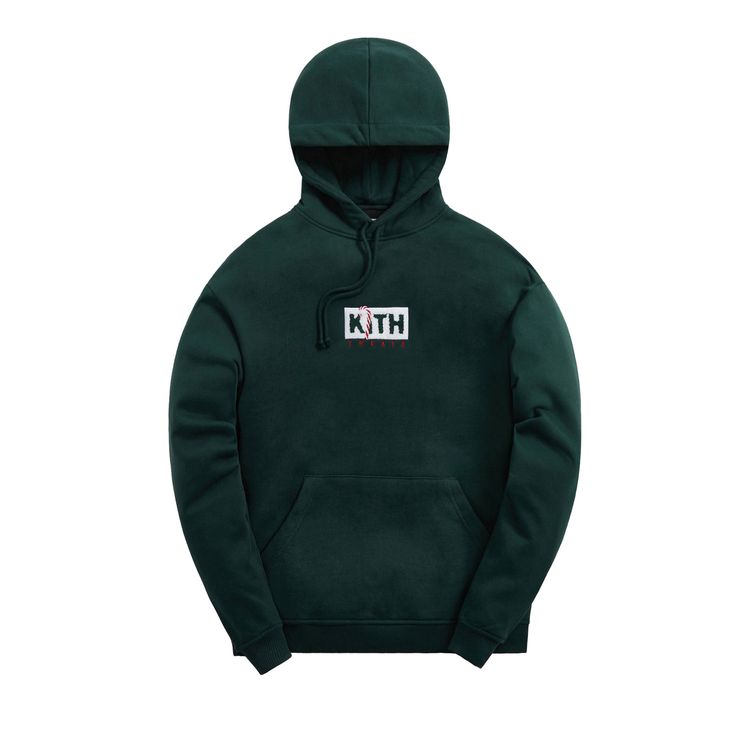 Buy Kith Treats Peppermint Box Logo Hoodie 